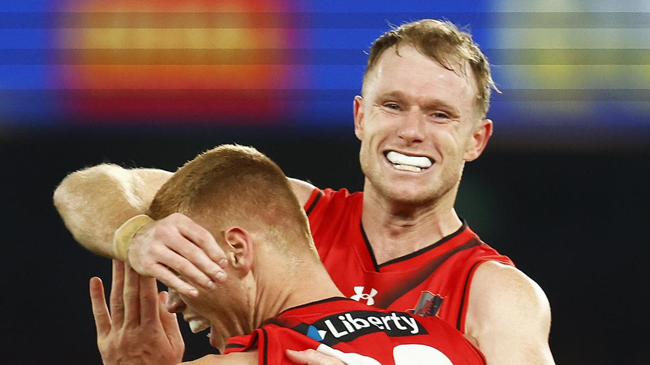 The Bombers and Saints played for the unofficial Nick Hind Cup - not that Ben Rutten know anything about it. Picture: Getty Images