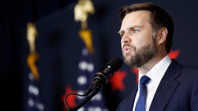 Republican vice presidential candidate JD Vance. Picture: Getty Images