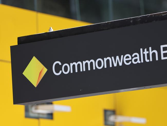 SYDNEY, AUSTRALIA - NewsWire Photos MARCH 30, 2023: A Commonwealth Bank sign at a branch on Liverpool Street in the Sydney CBD.Picture: NCA NewsWire / Damian Shaw