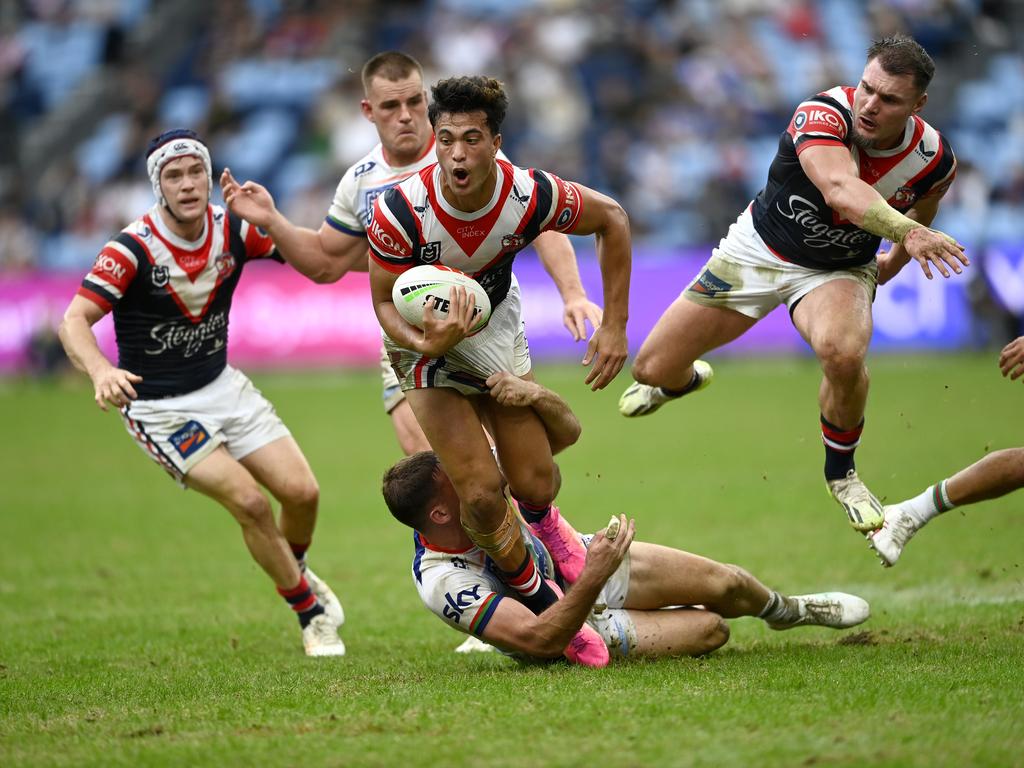 Brent Read believes Joseph-Aukuso Suaalii can provide some X-factor for NSW. Picture: NRL Photos