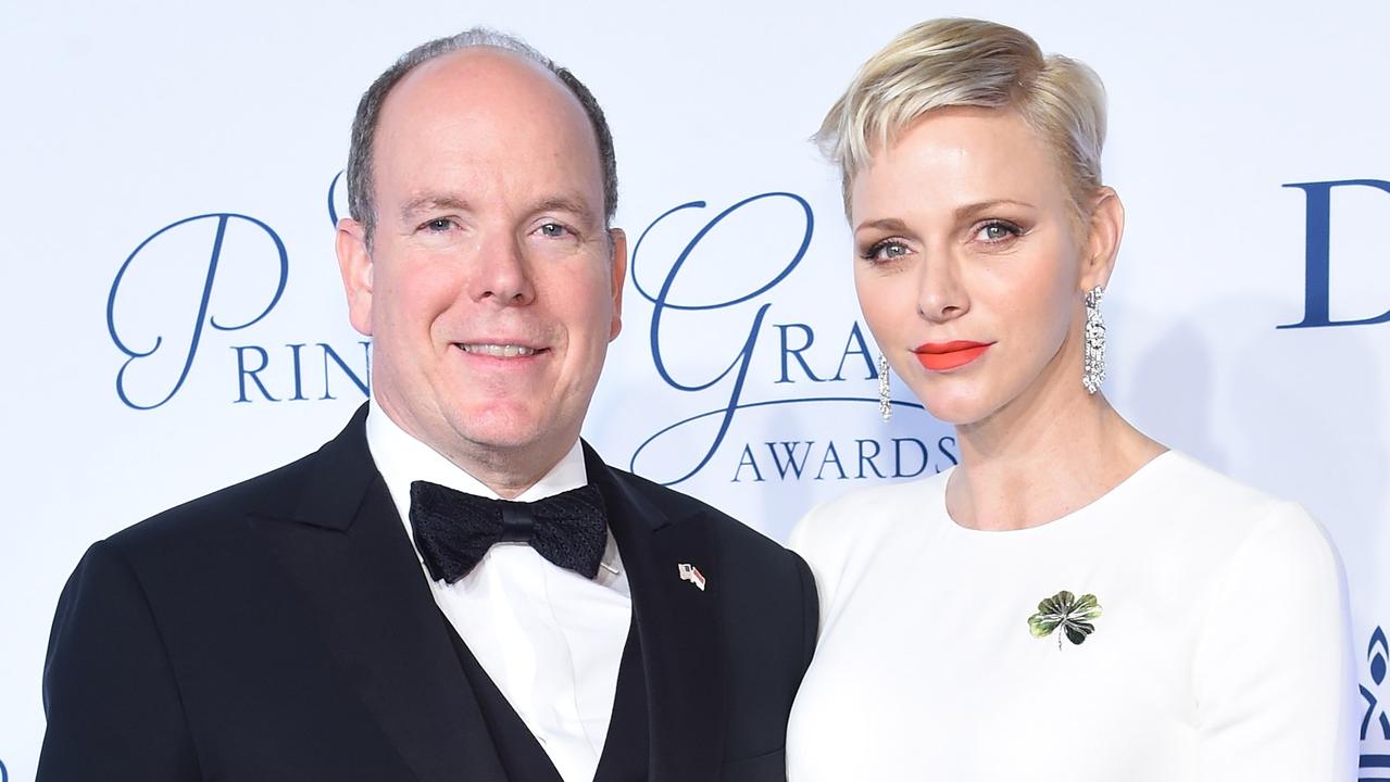 The Princess, seen here with husband Prince Albert, has had a difficult year. Picture: Getty