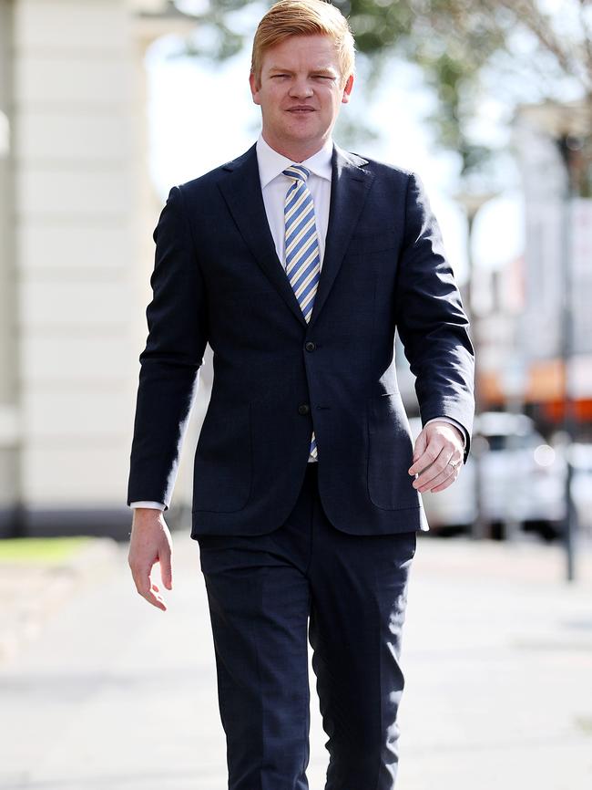 Moradian’s lawyer Ben Jamieson. Picture: Tim Hunter.