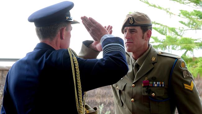 Mr Roberts-Smith being awarded the VC in 2011. Picture: Department of Defence