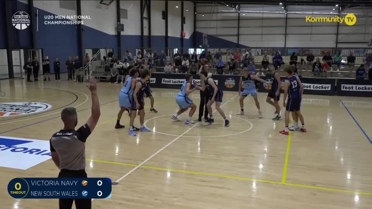 Replay: Victoria Navy v New South Wales (U20 Men) - 2025 Basketball Australia U20's & Ivor Burge National Championships Day 3