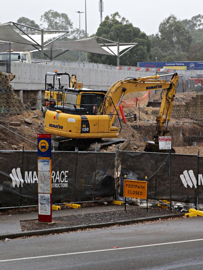 Construction could be the cause of extra rats.                         Centre management said a small nest of eggs was found this week.