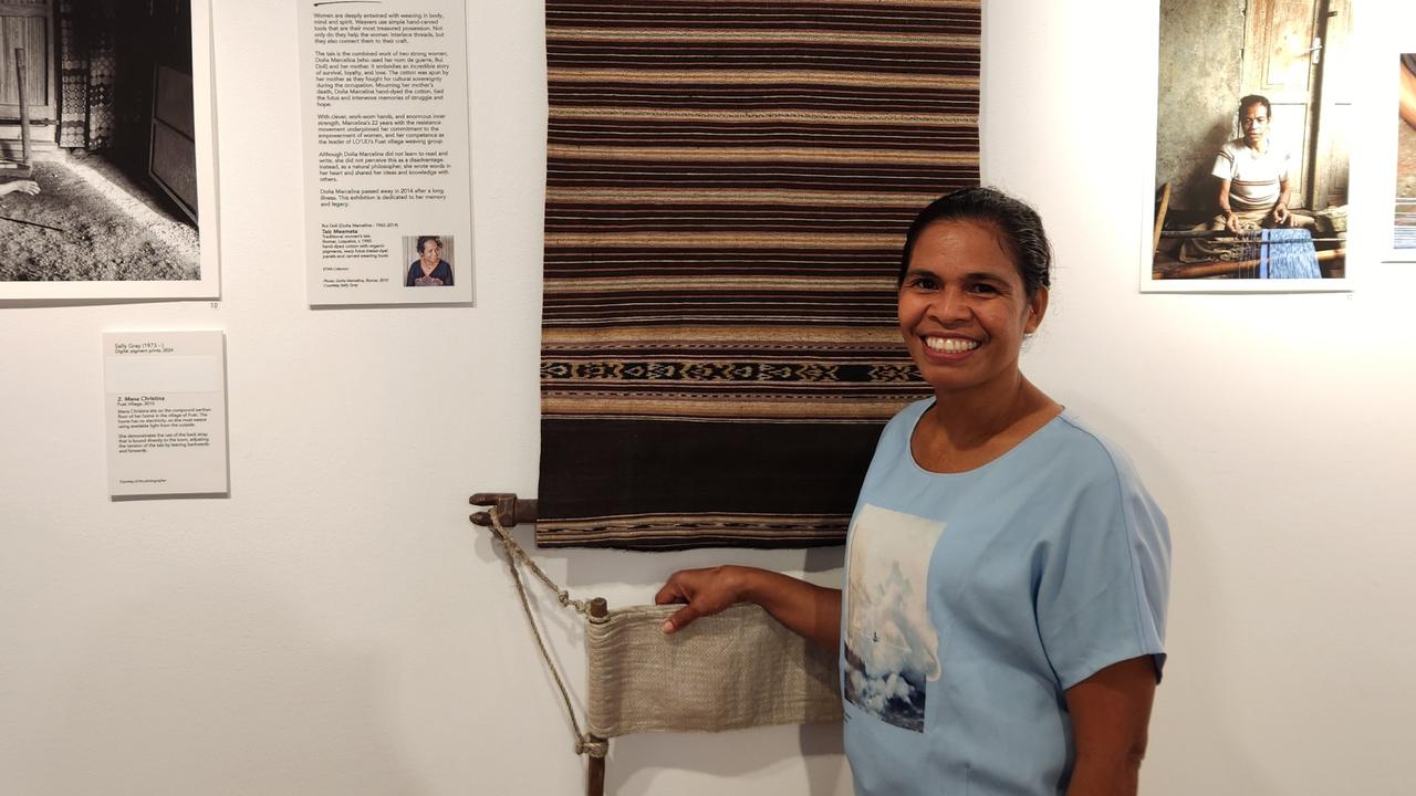 Timor, Tais and culture at free exhibition