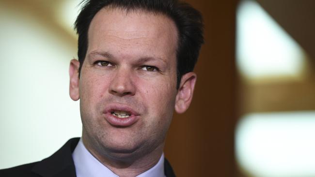 Resources Minister Matt Canavan. Picture: AAP