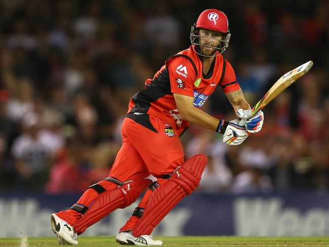 Matthew Wade plodded to 22 from 34 painful deliveries.