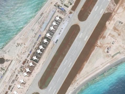 Satellites expose China’s military buildup