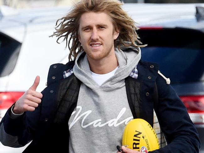 Dyson Heppell returns to Essendon today. Picture: Kylie Else