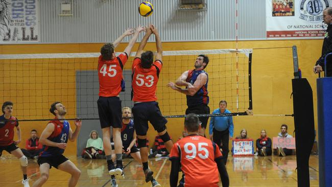 Norwood Bears vs Mount Lofty at Mount Lofty Community Sports Centre today. Picture: Michael Marschall