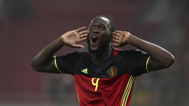 Belgium's Romelu Lukaku.