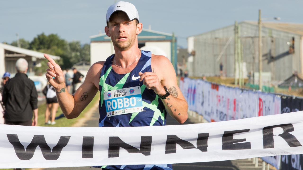 Launceston running festival; Brett Robinson, Olympic marathon athletes