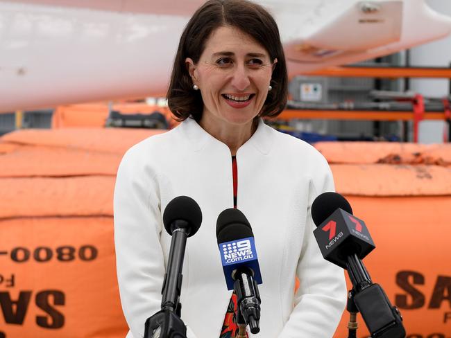 NSW Premier Gladys Berejiklian Picture: Dan Himbrechts