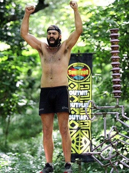 Lake finished in the top three in Survivor. Picture: Instagram