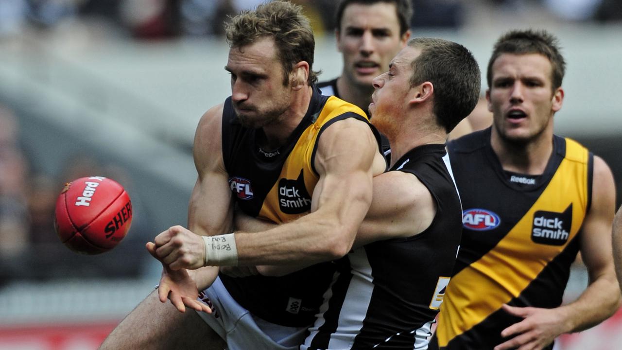 Shane Tuck played 173 games for Richmond between 2004 and 2013.