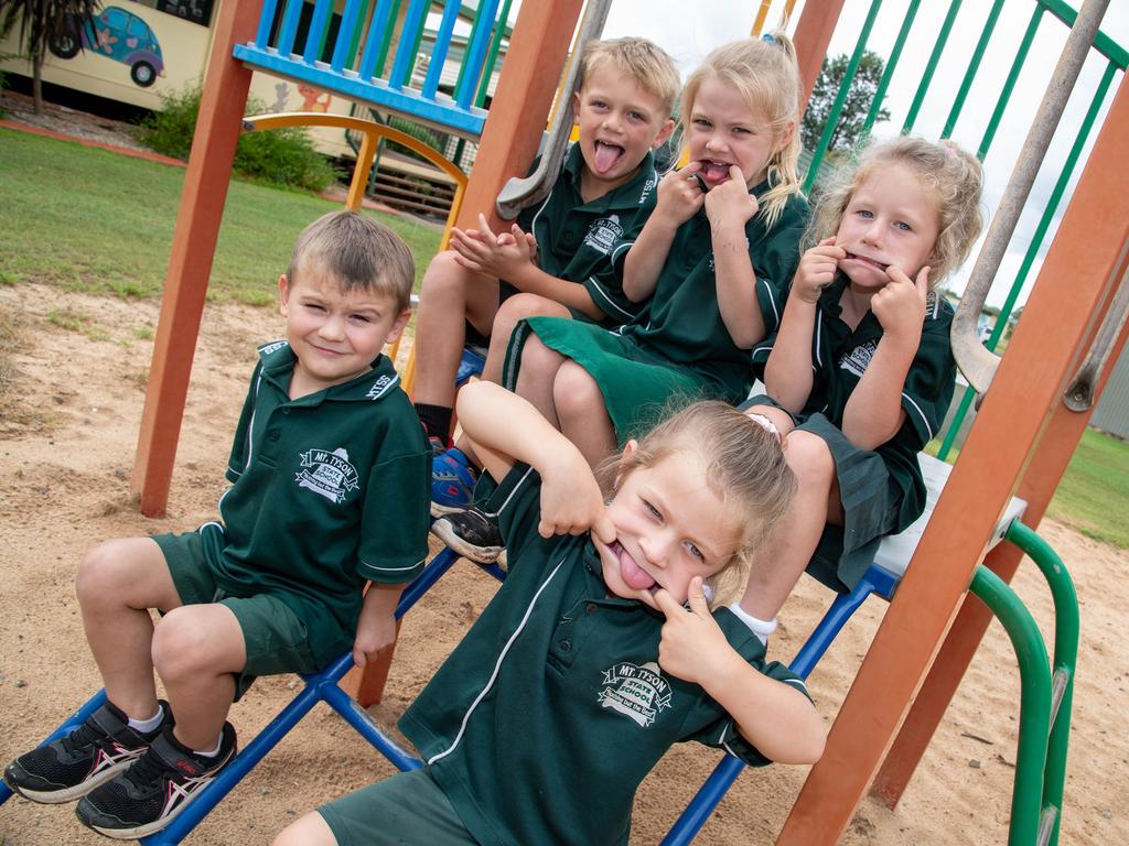 MY FIRST YEAR: Mount Tyson State School Prep students, February, 2024. Picture: Bev Lacey