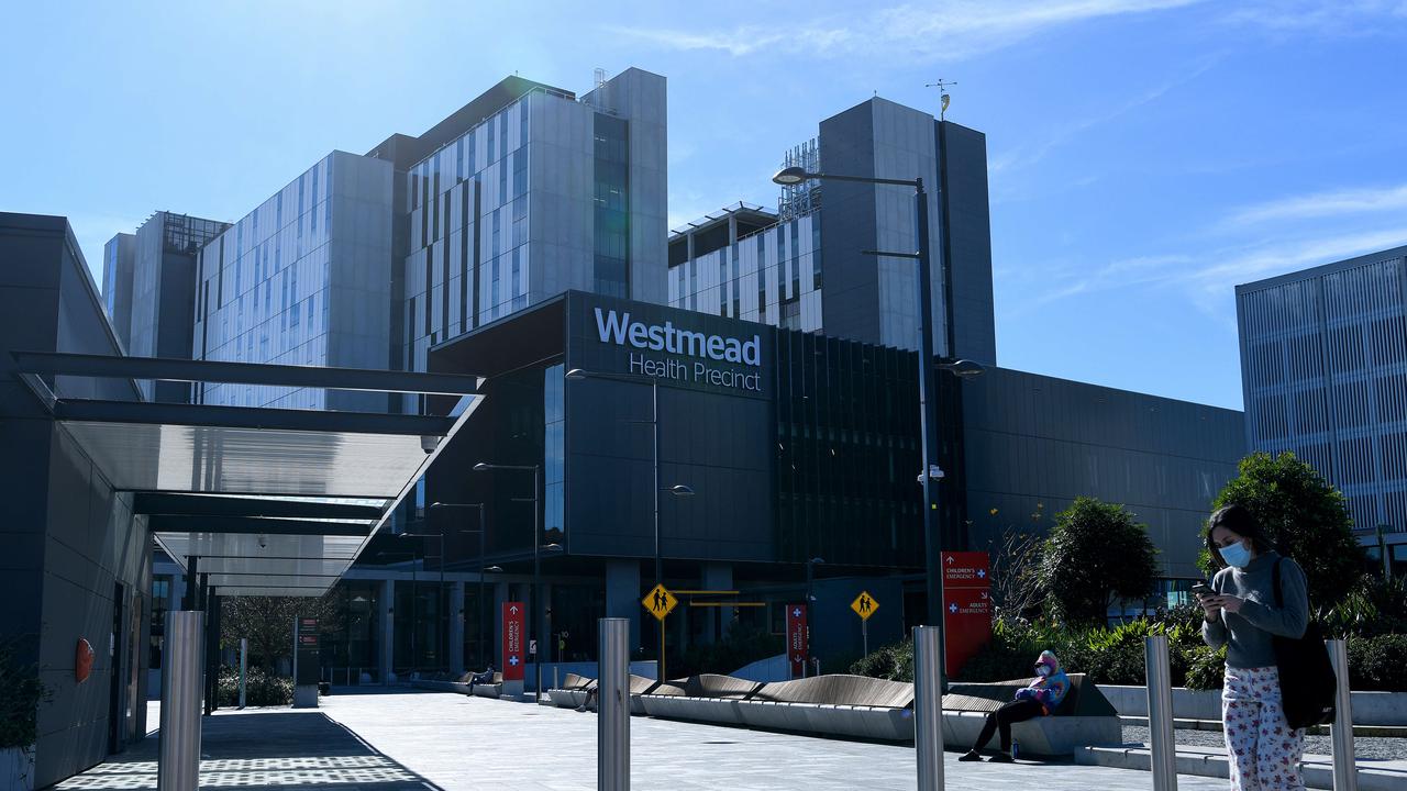 A cancer treatment centre at Westmead Hospital in Sydney (pictured) has been targeted by hackers, who are demanding $10k for the return of stolen personal data. Picture: NCA NewsWire / Bianca De Marchi