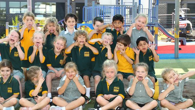 Leopold Primary School 2025 Prep CT front Jessie Krstevski, Mya Freeman, Makenzie White, Frankie Charles, Alice OÃ•Keeffe, Autumn Volpe. Middle Freya Sager, Emmersen Marder, Isabella Cater, Toby Bufton, Archer Bartusch, Harrison Bowen, Karan Shahi. Back River Friend, Isabella Pickett, Melina Parretta, Patrick Rowe, Rishi Baraskar, Mia Lomas-Zaknich