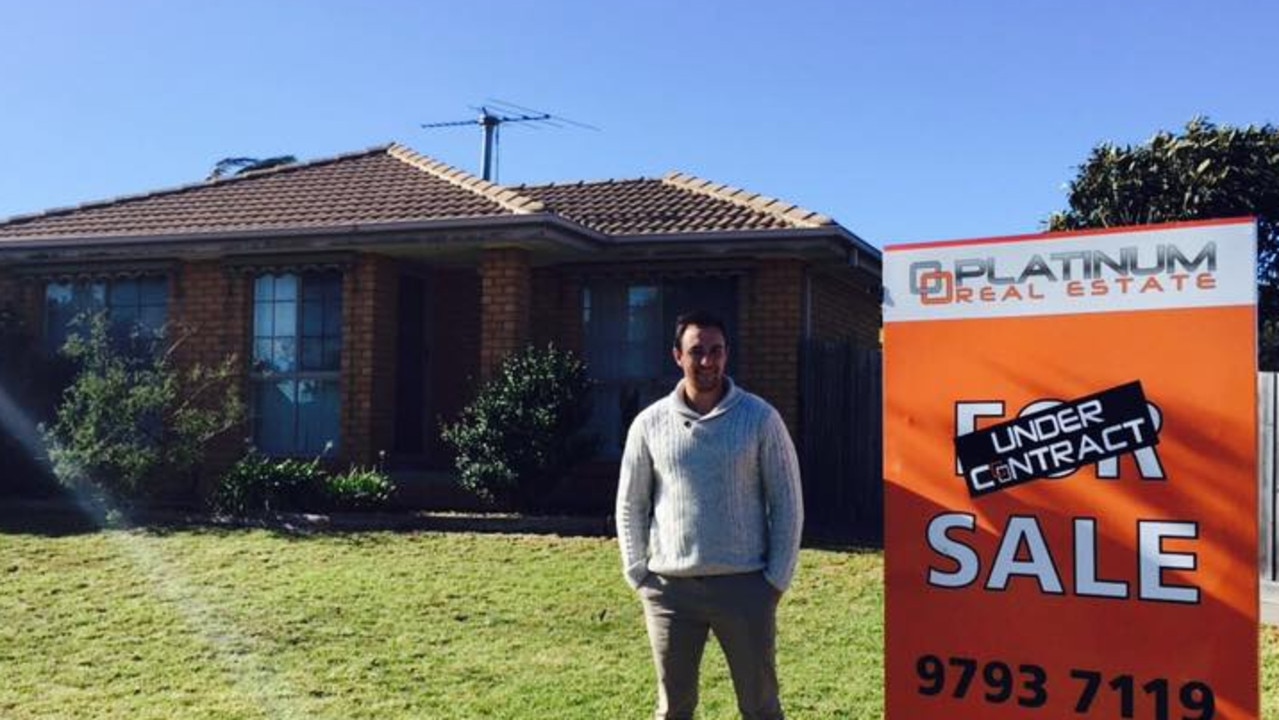 Daniel Walsh and his fiance bought this house — the couple's seventh — in Carrum Downs, Melbourne in July 2016. Picture: Facebook