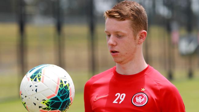 Western Sydney Wanderers player Daniel Wilmering has a long history with the club dating back to his ball boy days.