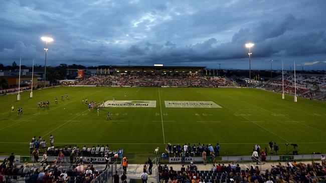 Redcliffe’s Moreton Daily Stadium will host two NRL matches over the next two weekends. Picture: NRL Photos