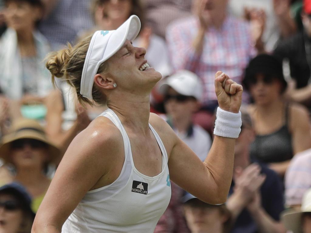Alison Riske ends the remarkable run of Ashleigh Barty.