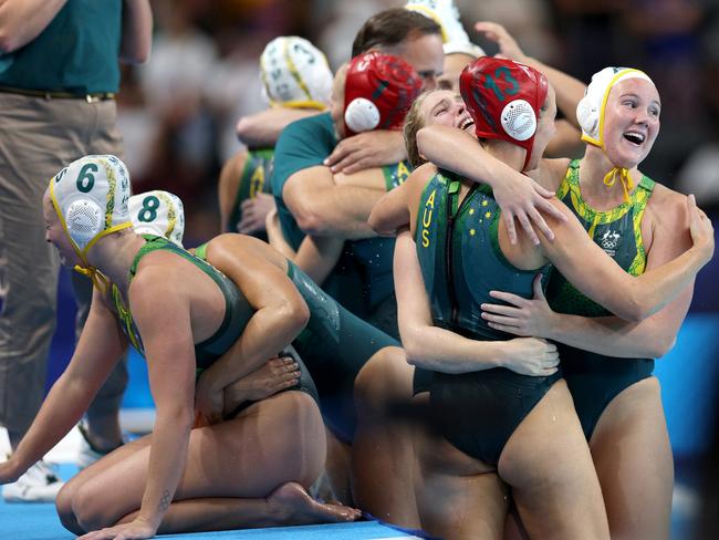 The Stingers are through to their first Olympic gold medal match since Sydney 2000. Picture: Adam Pretty/Getty Images