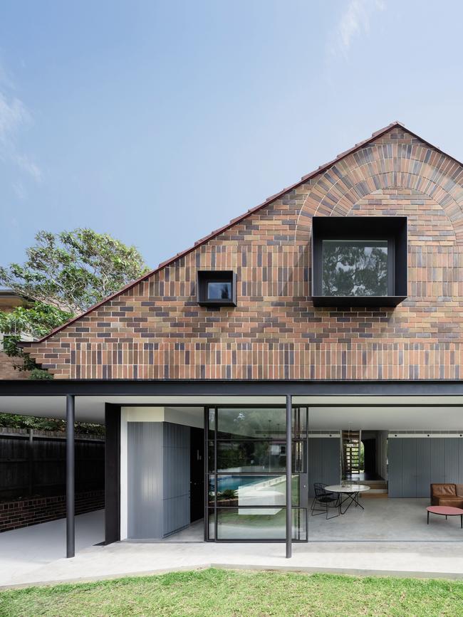 Roseville House was built in 1937 in Roseville, on Sydney’s North Shore, and updated by Tribe Studio Architects in 2016. Picture: Katherine Lu