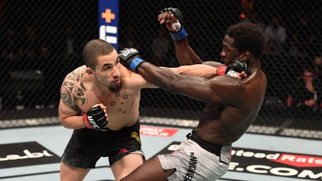 Robert Whittaker has responded to suggestions he could fight Paul Gallen. Picture: Getty Images