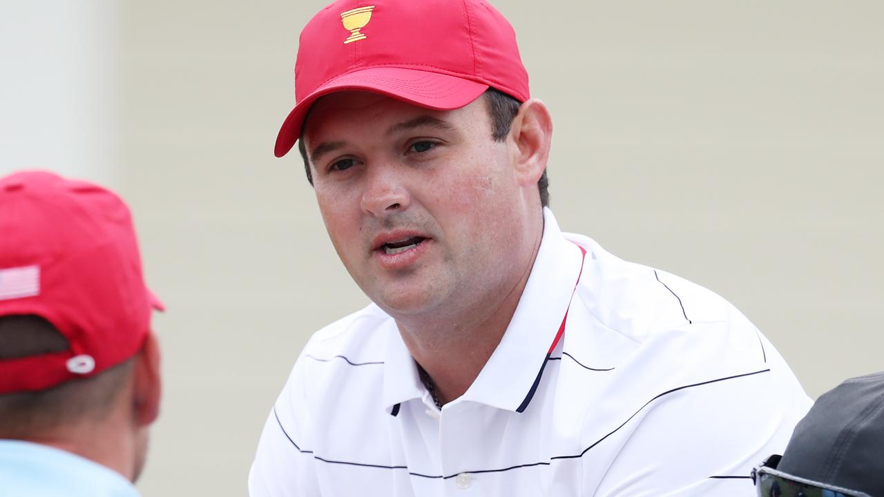Patrick Reed showed off his softer side in making a young fan’s day.