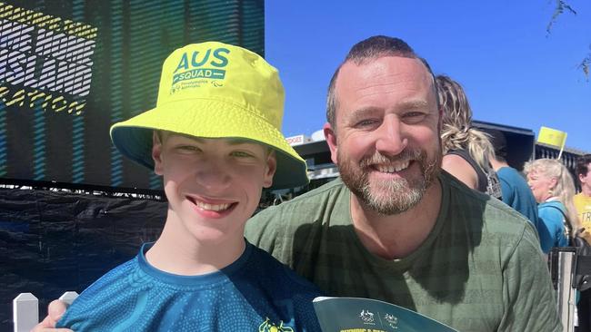 An Australian boy with cerebral palsy has been ‘left behind’ in Vanuatu because RAAF planes running evacuations are not set up to accommodate wheelchairs. Picture: Facebook