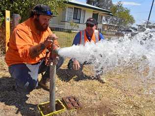 Fixing water infrastructure in Roma is one of ten projects on the high priority list for Works for Queensland funding. Picture: Sarah Dionysius