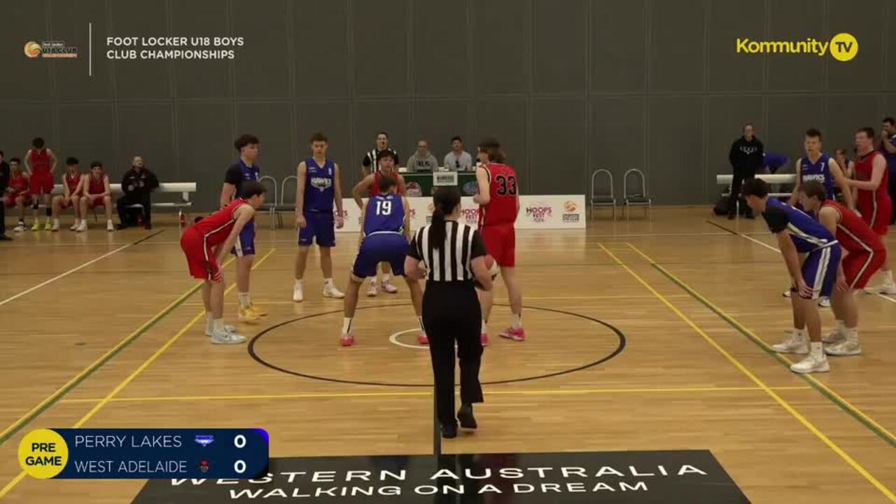 Replay: Perry Lakes Hawks v West Adelaide Bearcats (Boys) - 2024 BA Under-18 Club Championships Day 4