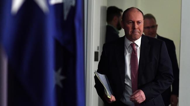 Treasurer Josh Frydenberg. Picture: Getty Images