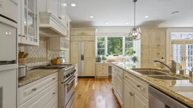 The kitchen of the Wilmington home on sale. Picture: realtor.com