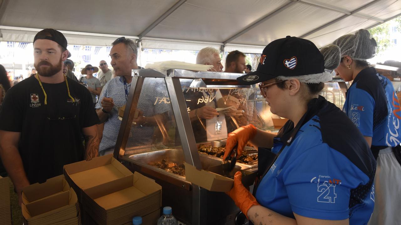 The lines were constants at Darwin's 2024 Greek GLENTI festival.