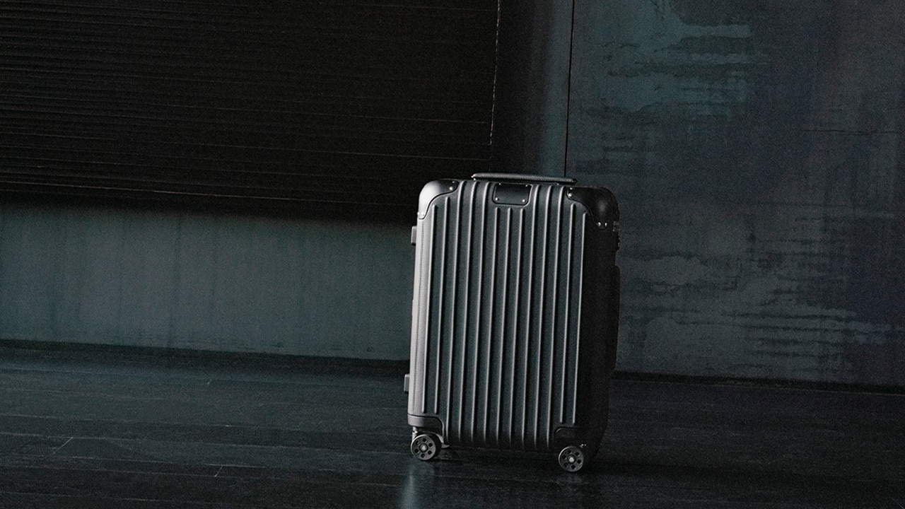 RIMOWA leather collection. Picture: RIMOWA/Jack Day