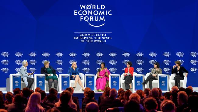 The Co-Chairs of the annual World Economic Forum (WEF) International Monetary Fund.