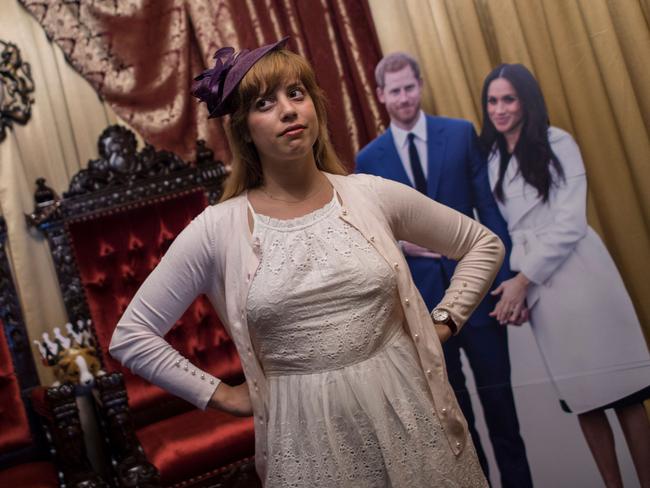 The United States is going royal wedding crazy ahead of Prince Harry and Meghan Markle’s wedding on Saturday. Picture: AFP photo / Andrew Caballero-Reynolds