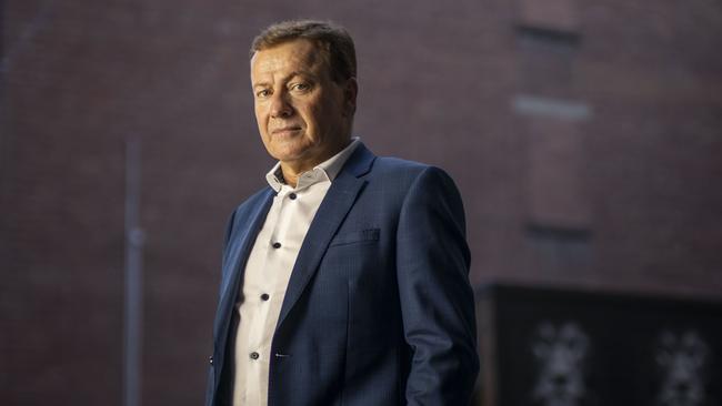 LibertyWorks CEO Andrew Cooper in Brisbane. Picture: Glenn Hunt