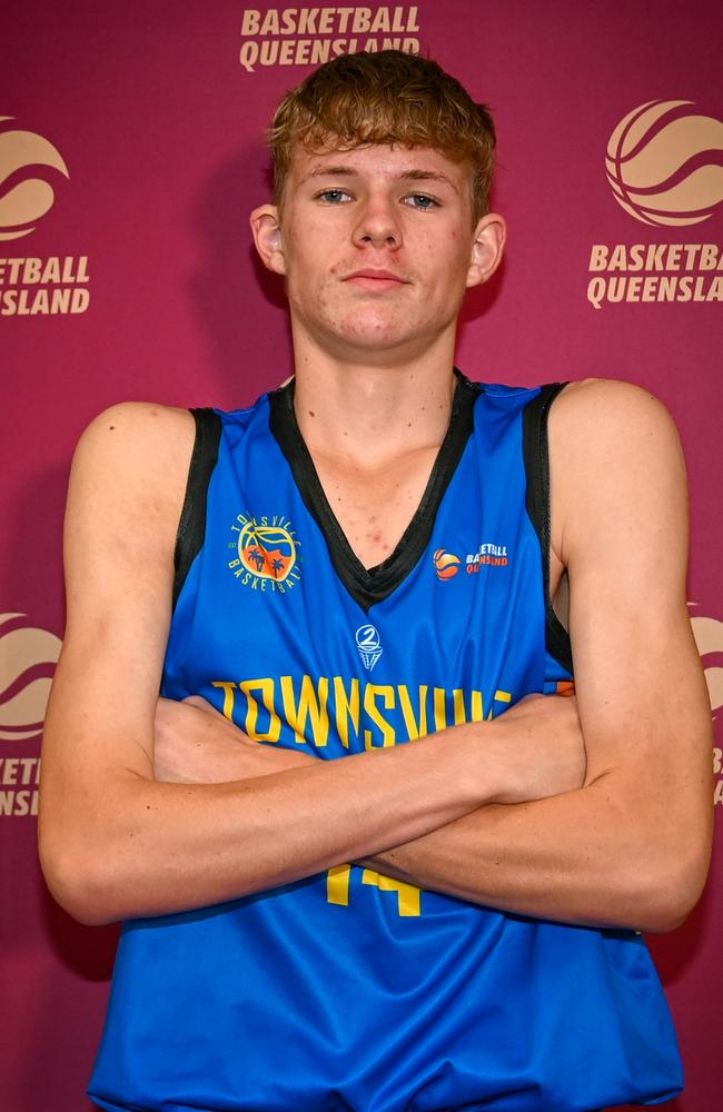 Queensland North U16 Boys player Isaac Weldon. Picture: Basketball Queensland