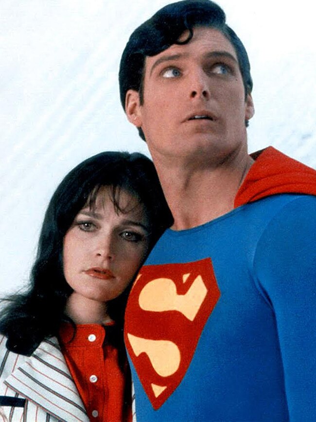 Margot Kidder as Lois Lane in the 1978 Superman film.