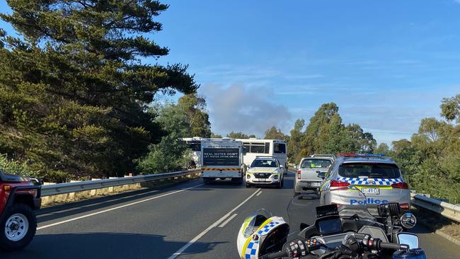 Serious crash on Algona road. Picture: PHIL YOUNG