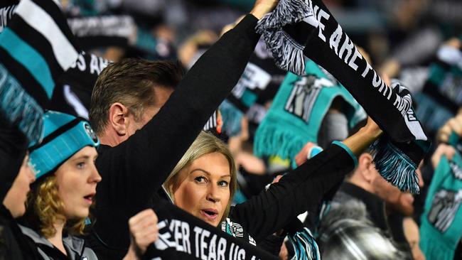 Port Adelaide’s adult fans are in for a small saving this year. Picture: Daniel Kalisz/Getty Images