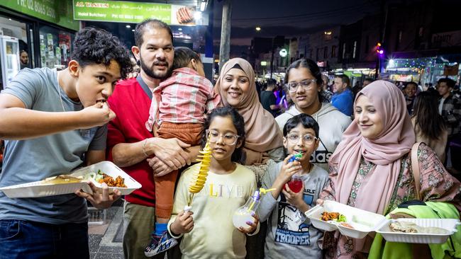 A photo of crowds enjoying a previous Ramadan Nights festival event.