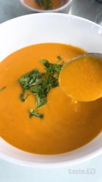 Thai pumpkin soup