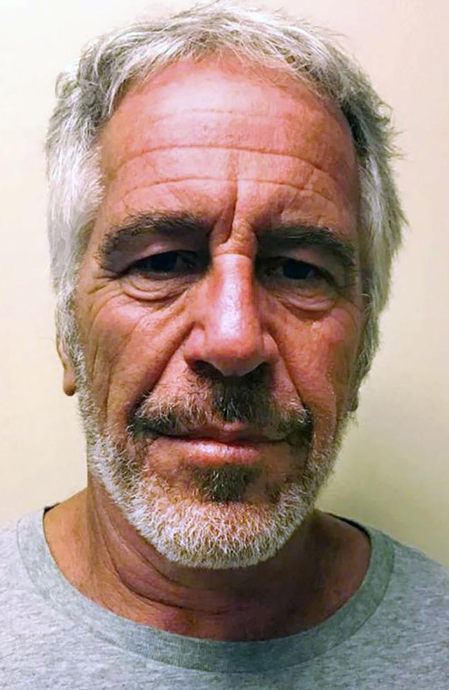 Epstein killed himself in 2019 while awaiting trial for various sexual assaults. Picture: AFP