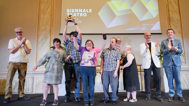 Back to Back Theatre receives the Venice Biennale Golden Lion.