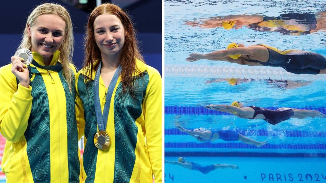 Swimming at Paris Olympics rocked by ‘annoying’ two-word conspiracy theory